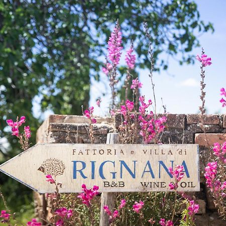 Fattoria Di Rignana Winery Bnb Greve in Chianti Exterior foto